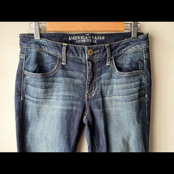 AMERICAN Eagle Super Stretch Jeggings Size 8 - Picture 3 of 9